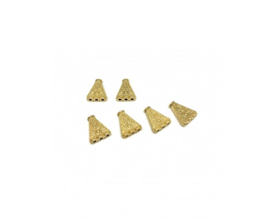 Gold Piramit 3 Delikli Ara Model / 1,3 MM