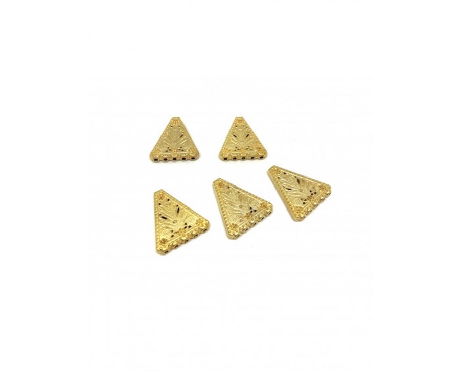Gold Piramit 5 Delikli Ara Model / 2,3 MM